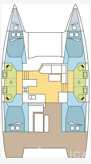 Astréa 42 - Yacht Charter Sailica