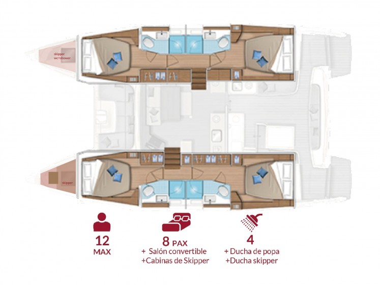 Lagoon 46  - Yacht Charter Sailica
