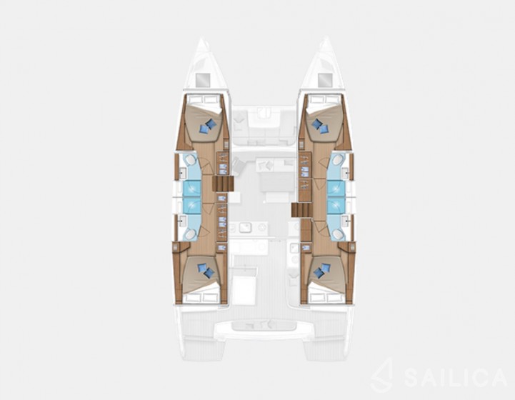 Lagoon 46  - Yacht Charter Sailica