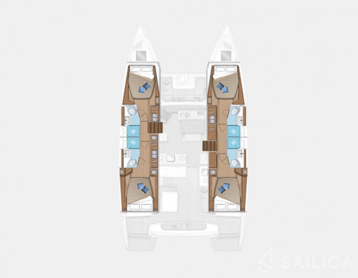 Lagoon 46  - Yacht Charter Sailica