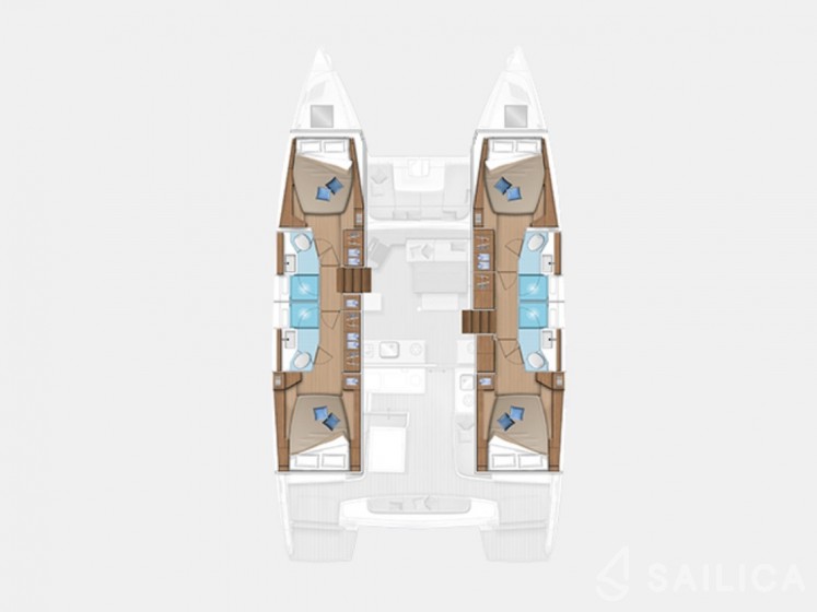 Lagoon 46  - Yacht Charter Sailica