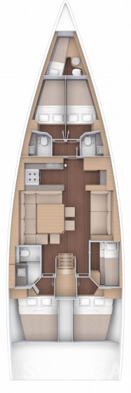 Dufour 56 Exclusive - Yacht Charter Sailica