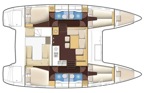 Lagoon 400 S2 - Yacht Charter Sailica