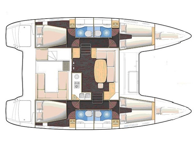 Lagoon 400 S2 - Yacht Charter Sailica