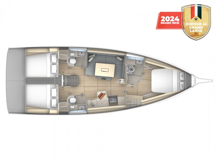Dufour 41 - Yacht Charter Sailica