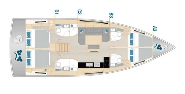 Hanse 460 - Yacht Charter Sailica
