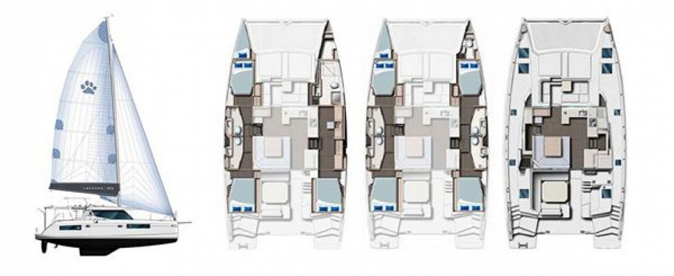 Leopard 45 - Yacht Charter Sailica
