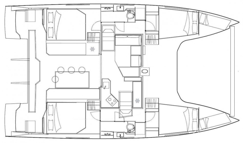 Nautitech 40 open NEW - 4 + 2 cab. - Yacht Charter Sailica