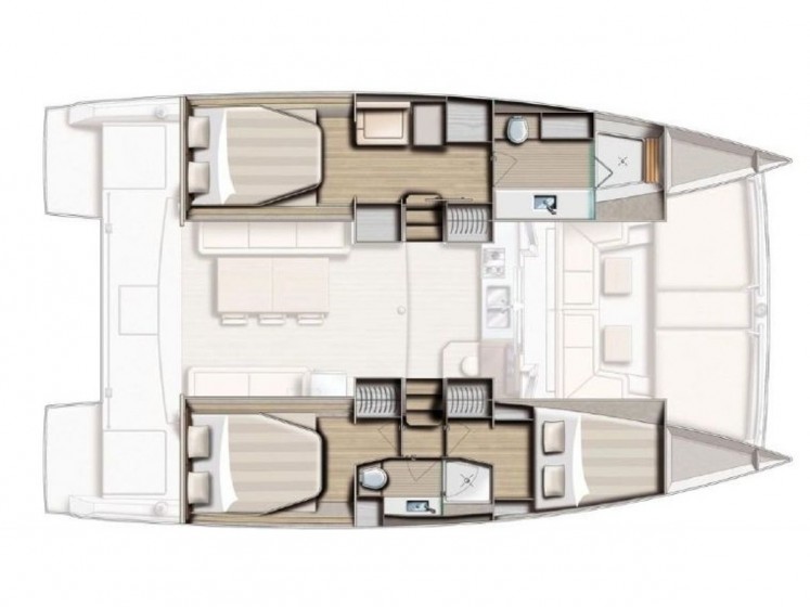 Bali 4.1 - Yacht Charter Sailica