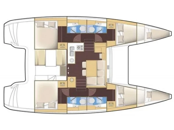 Lagoon 40 - Yacht Charter Sailica