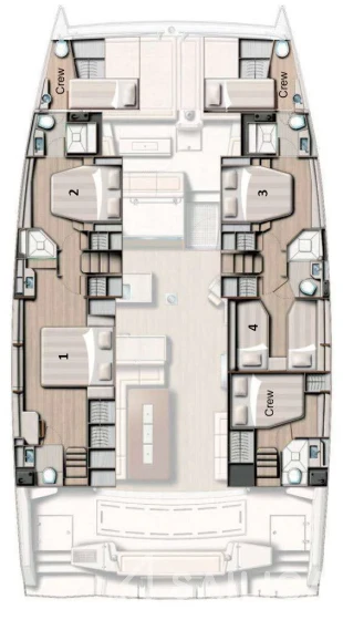Bali 5.4. - Yacht Charter Sailica