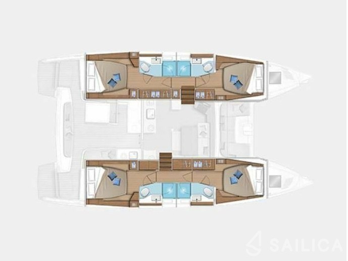 Lagoon 46  - Yacht Charter Sailica