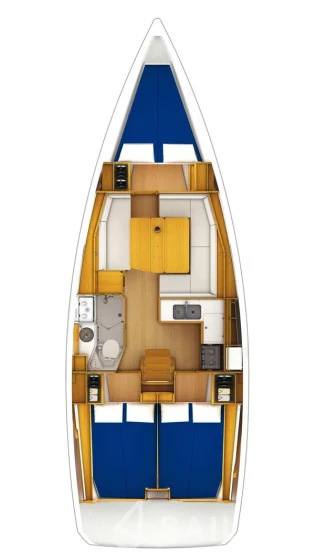 Sun Odyssey 389 - Yacht Charter Sailica