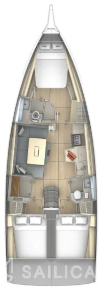 Dufour 410 GL - Yacht Charter Sailica