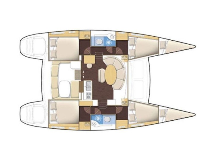 Lagoon 380 S2 - Yacht Charter Sailica