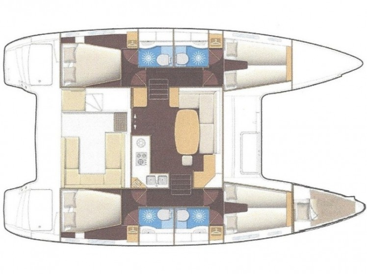 Lagoon 400 S2 - Yacht Charter Sailica