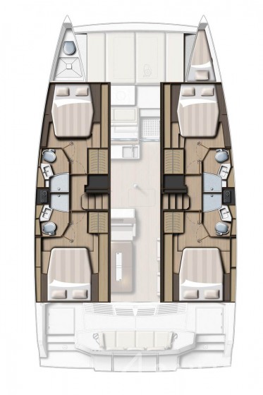 Bali 4.4 - Yacht Charter Sailica