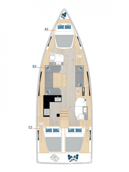 Hanse 410 - Yacht Charter Sailica