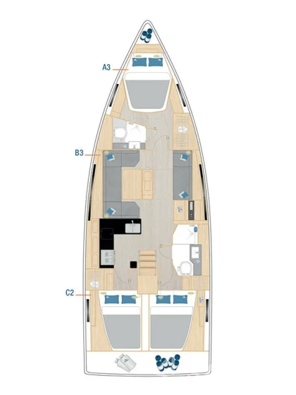Hanse 410 - Yacht Charter Sailica