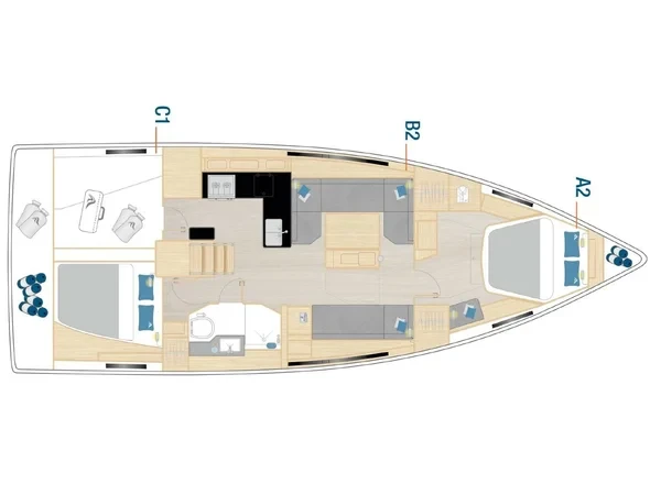 Hanse 410 - Yacht Charter Sailica