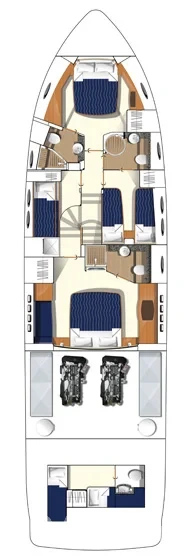 Princess 62 - Yacht Charter Sailica