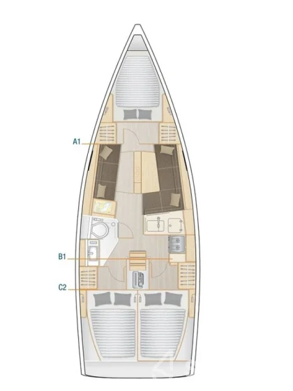 Hanse 348 - Yacht Charter Sailica