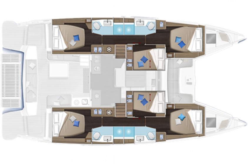 Lagoon 51 - Yacht Charter Sailica