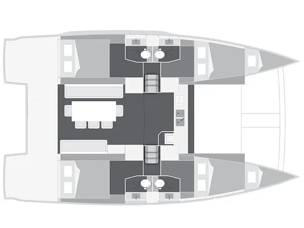 Bali 4.1 - Yacht Charter Sailica
