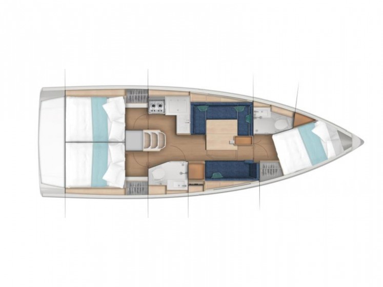Sun Odyssey 380 - Yacht Charter Sailica