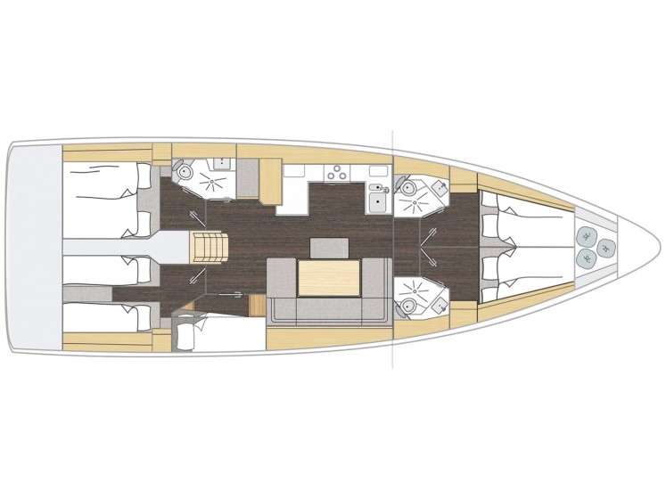 Bavaria 46 Cruiser - Yacht Charter Sailica