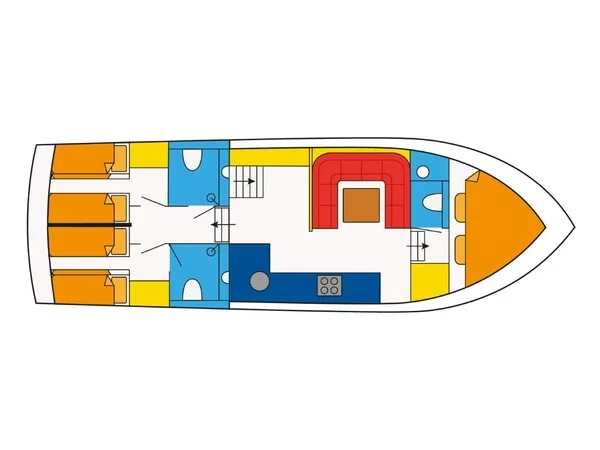 Holiday 1300 - Yacht Charter Sailica