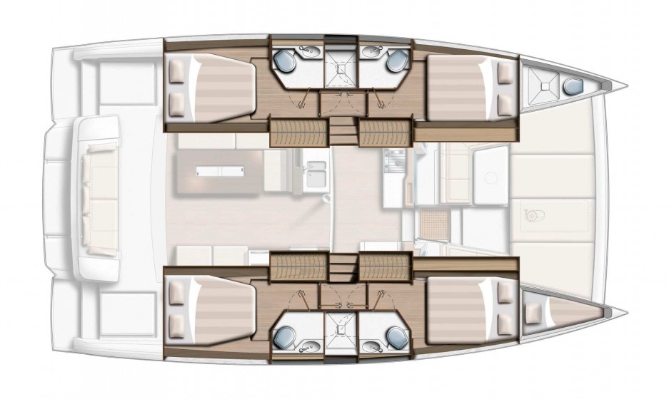 Bali 4.2 - Yacht Charter Sailica
