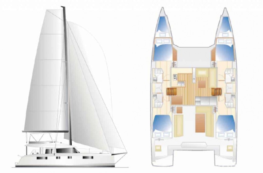Nautitech 46 Fly - Yacht Charter Sailica