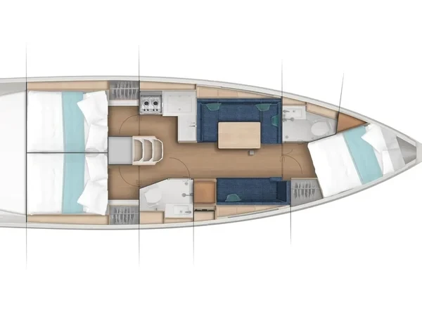 Sun Odyssey 380 - Yacht Charter Sailica
