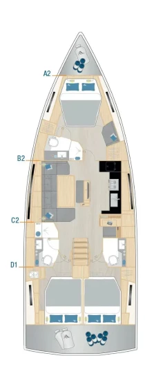 Hanse 460 - Yacht Charter Sailica