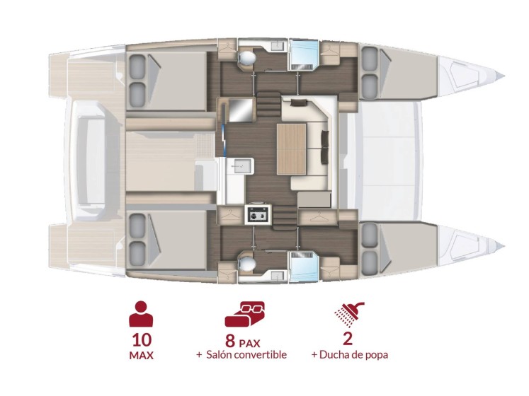 Aventura 37 - Yacht Charter Sailica