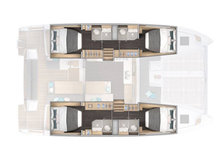 Lagoon 43 Power - Yacht Charter Sailica