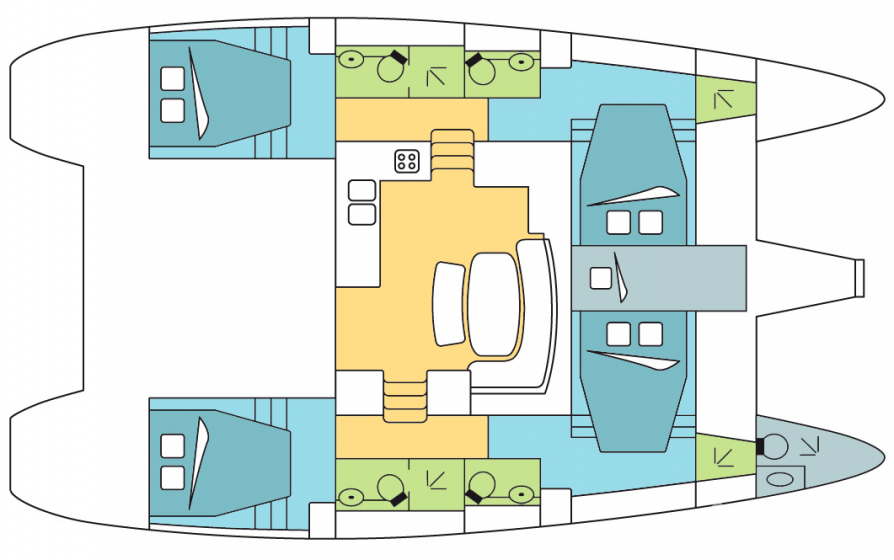 Lagoon 421 - Yacht Charter Sailica