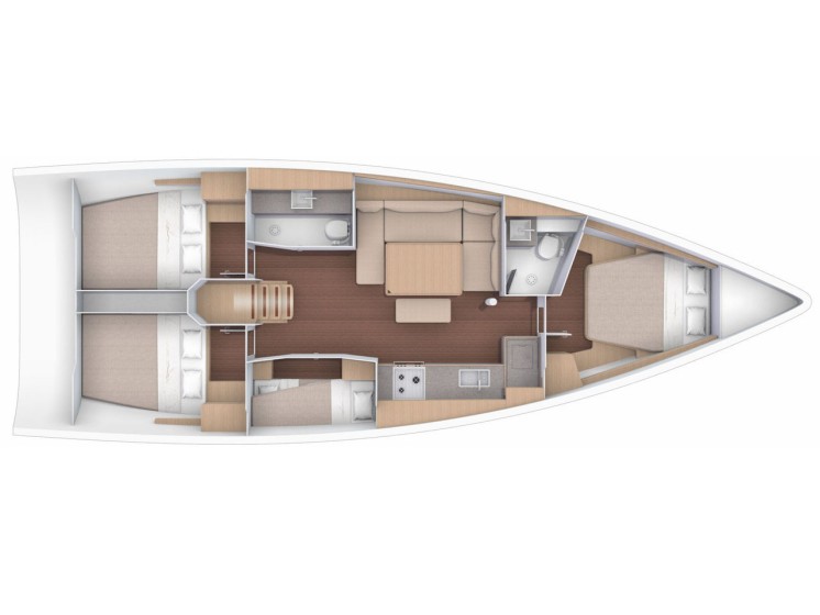 Dufour 430 - Yacht Charter Sailica
