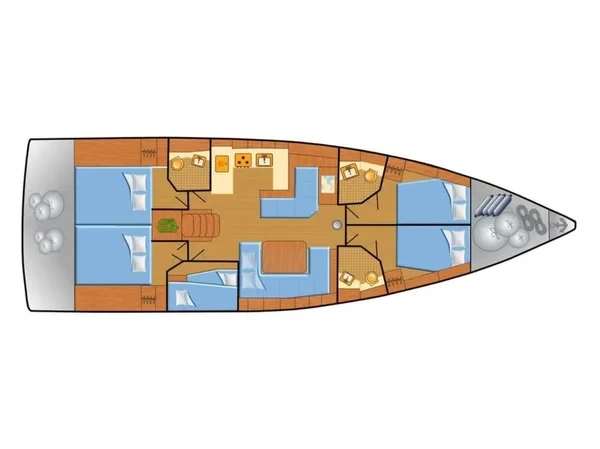 Oceanis 51.1 - Yacht Charter Sailica
