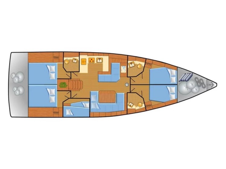 Oceanis 51.1 - Yacht Charter Sailica
