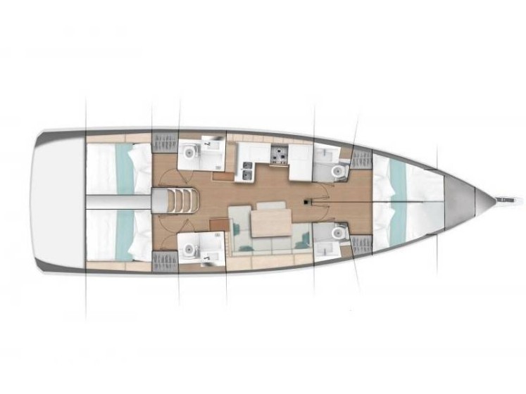 Sun Odyssey 490 - Yacht Charter Sailica