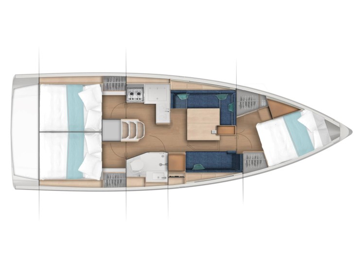 Sun Odyssey 380 - Yacht Charter Sailica