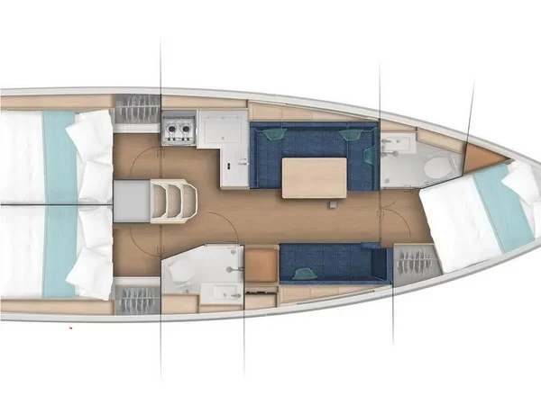Sun Odyssey 380 - Yacht Charter Sailica