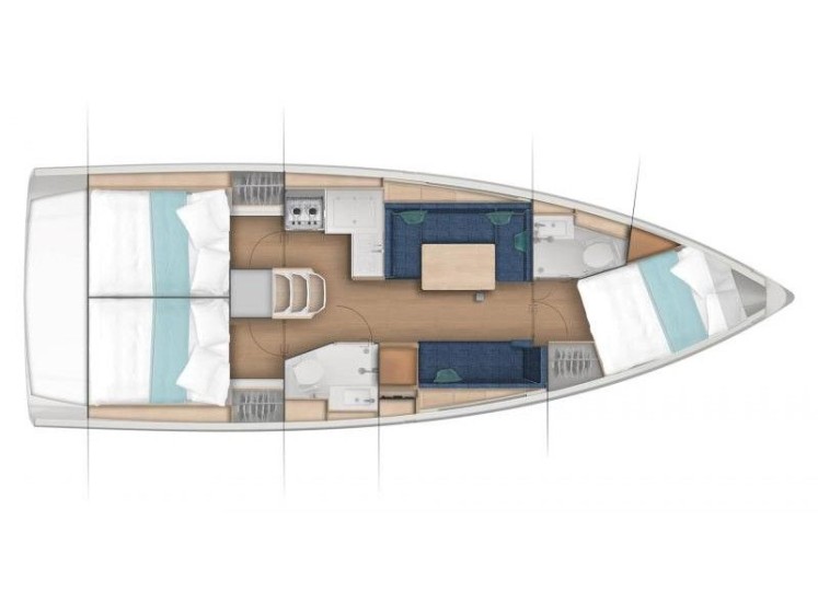 Sun Odyssey 380 - Yacht Charter Sailica