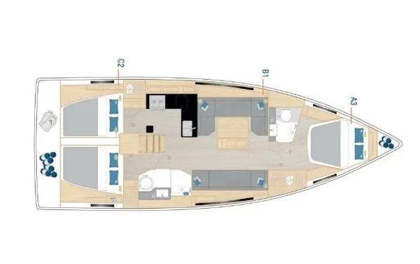 Hanse 410 - Yacht Charter Sailica