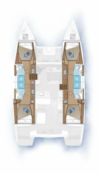 Lagoon 46  - Yacht Charter Sailica