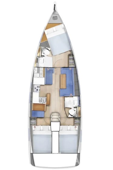 Sun Odyssey 410 - Yacht Charter Sailica