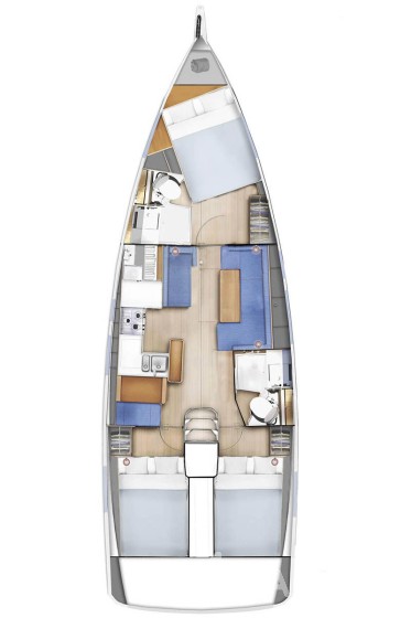 Sun Odyssey 410 - Yacht Charter Sailica