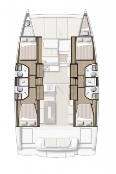 Bali 4.2 - Yacht Charter Sailica